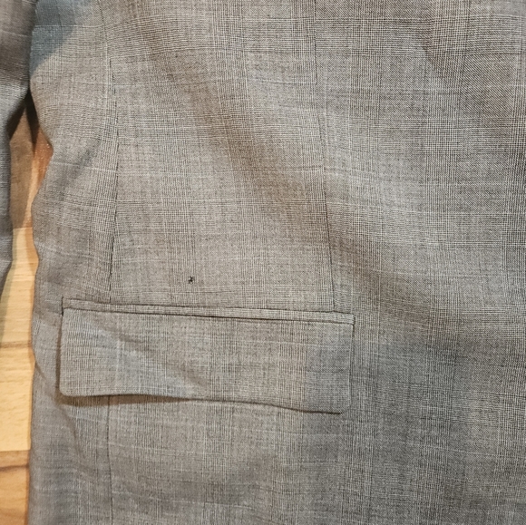 LAUREN Ralph Lauren Green Label Blazer Men's Size 44R Gray 100% Wool - Picture 6 of 11